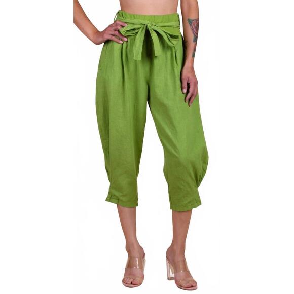 NEW GIGI MODA ventura capri pant in sage